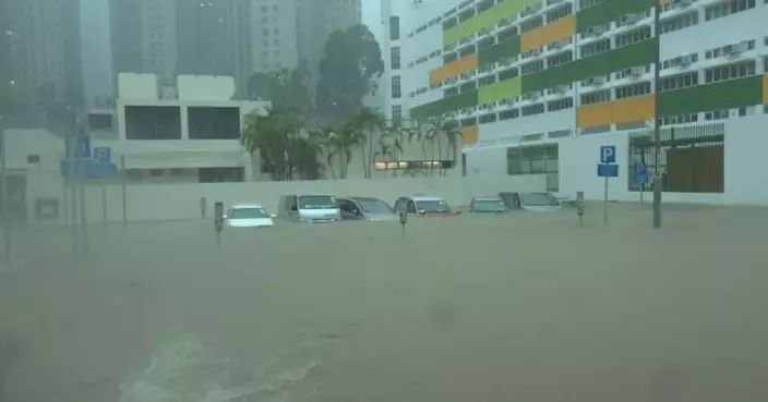 八天內第四次「黑雨」　早上多區大雨及水浸
