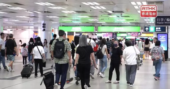 本港剛過去周末各管制站出入境總人次再創全面通關後新高