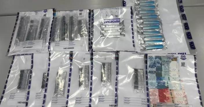 警方在大埔拘捕一男一女涉嫌販運危險藥物