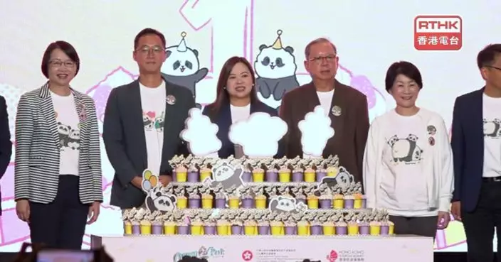 港產大熊貓龍鳳胎一歲生日　海洋公園會將成長片段製成電影