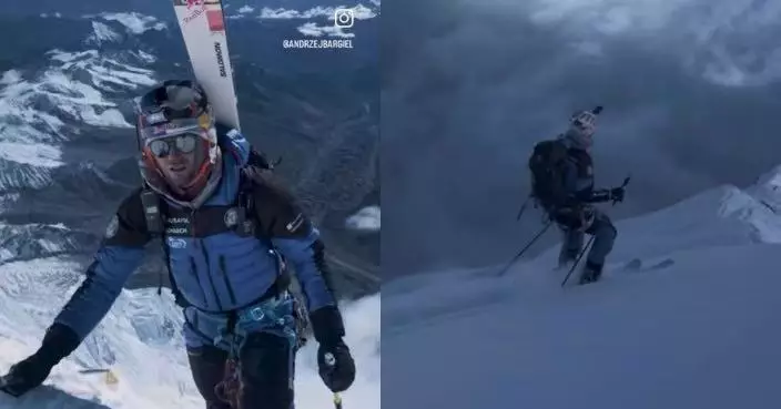 全球首位！波蘭登山家無氧登頂珠峰再滑雪下山歷16小時完成「不可能任務」