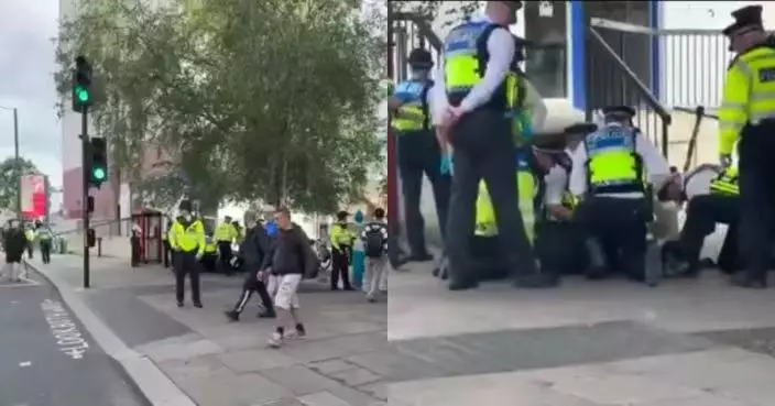 英少年蒙面「持槍」走入人群引騷動被捕 事後揭疑cosplay赴動漫展惹烏龍