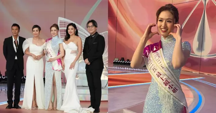 香港小姐2025｜李尹嫣連奪2獎已好滿意 視師姐劉穎鏇為目標：希望以後都可以變成佢咁優秀！