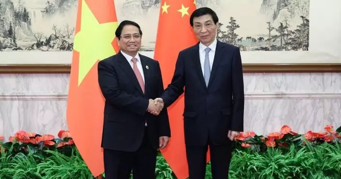 王滬寧北京晤越南總理范明政　冀全面推進各領域務實合作