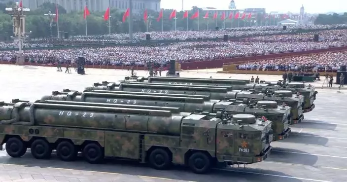 抗戰勝利80周年｜紅旗等6種新型裝備天安門廣場矚目亮相