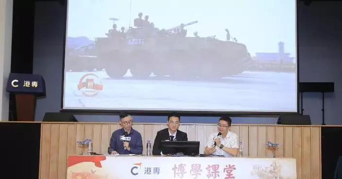 抗戰勝利80周年｜港專師生擔綱閱兵旁述訴家國情懷