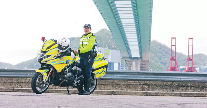 《警聲》﹕警隊護送組首位女鐵騎警長 以專業速度傳遞人情溫度