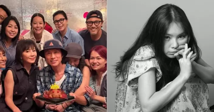 黃子華慶生合照被女友人攬到實 疑似新歡為劇場演員黃呈欣