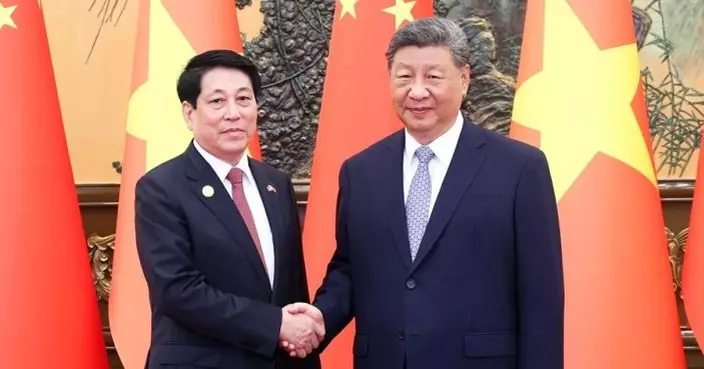 抗戰勝利80周年 |  習近平晤越南國家主席 冀加強戰略協作維護二戰勝利成果