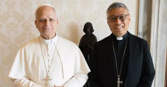 周守仁樞機梵蒂岡會晤教宗良十四世　深入分享內地及香港教會情況