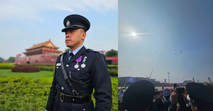 「小虎Sir」受邀觀看九三閱兵感與有榮焉：見證國家強大 更珍惜現有穩定繁榮