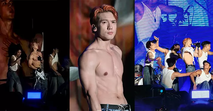 關智斌音樂節「除衫騷肌」自摸 粉絲跪求演唱會「除衫打側手翻」