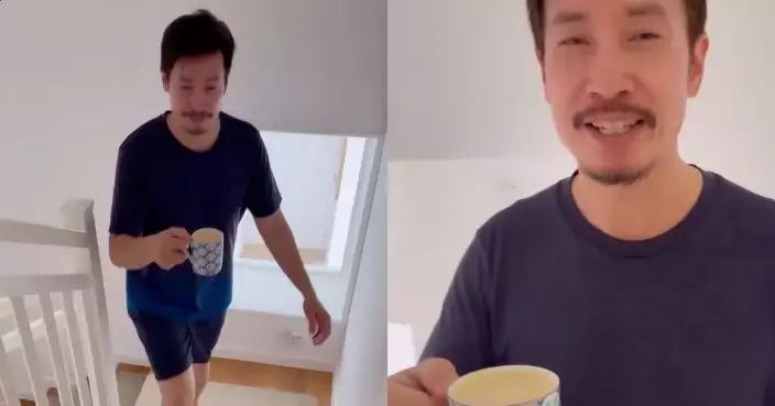 陳豪為老婆陳茵媺炮製愛心咖啡 意外曝光二千呎海景複式豪宅內部裝潢