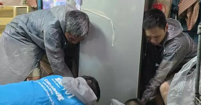 多區民政處協調關愛隊 幫助市民應對颱風