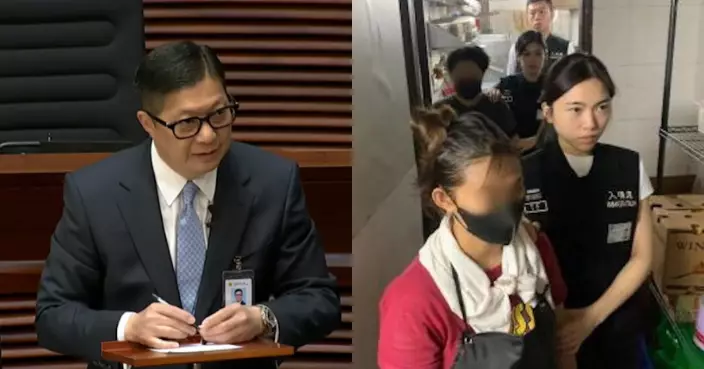 鄧炳強﹕打擊非法勞工執法絕不手軟