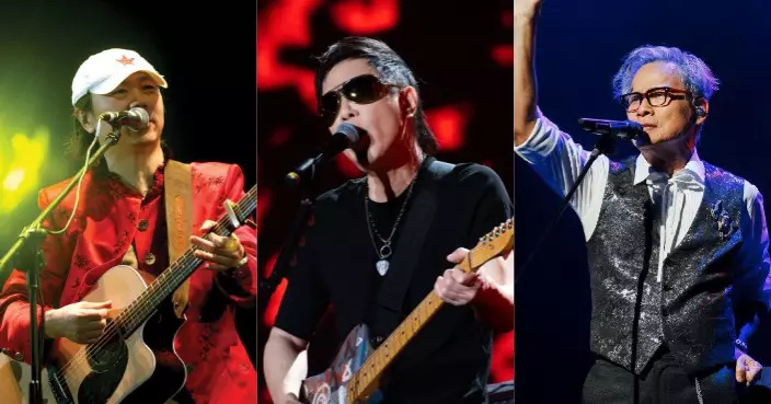 華語樂壇三巨頭首度世紀同台 黃貫中羅大佑崔健唱爆杭州