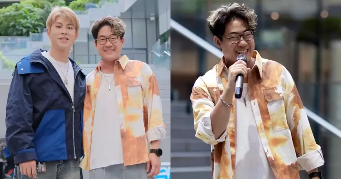 羅啟豪啟動新一輪Busking Tour首場邀莫凱謙任嘉賓 唱新歌自揭一原因激到屋企人「嘔血」