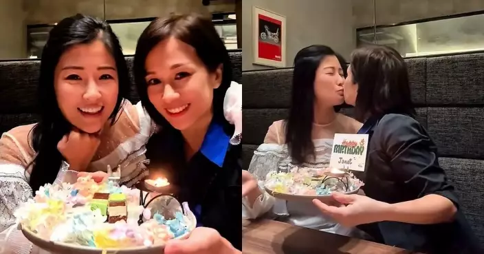 「七魔女」感情未變 文頌嫻約周家蔚撐枱腳兼補祝生日