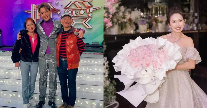 黃建東賀媽咪生日 黃媽媽凍齡美貌成焦點