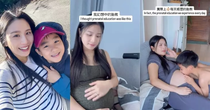 理想VS.現實！林芊妤公開大仔另類「胎教」勁無奈