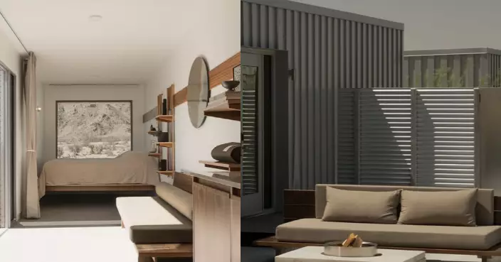 美沙漠驚現「太空酒店」！網紅徒手造500家具 網民：馬斯克火星基地嚟嘅！