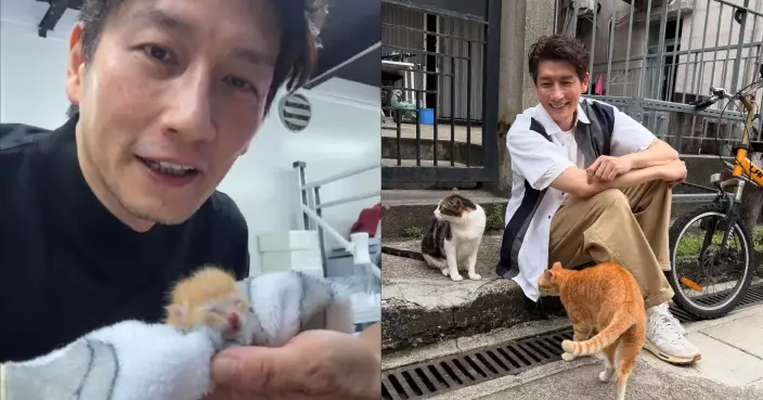 袁文傑升格「貓奴奶爸」餵貓B方法惹爭議即澄清