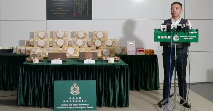 海關展開特別行動 檢逾3600件包括月餅等冒牌貨拘兩人