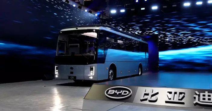 比亞迪推全球首個量產1000伏電巴平台 C11主打海外市場