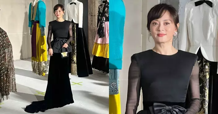 內地「古裝劇一姐」孫儷襲港出席活動  謙稱演技僅「初中生」 想學粵語