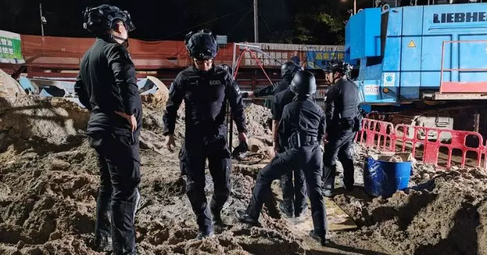 警11時48分成功拆彈耗時9個鐘 炸藥燃燒時仍有效破壞力極強