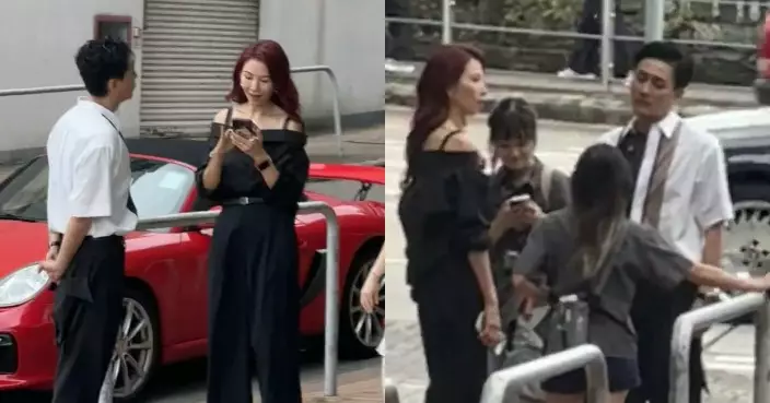 蔡少芬相隔8年再拍TVB劇 與黃宗澤九龍塘開工狀態大勇