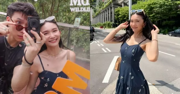 關楓馨孖男友蜜遊新加坡 晒靚相張張「男友視覺」sweet到爆