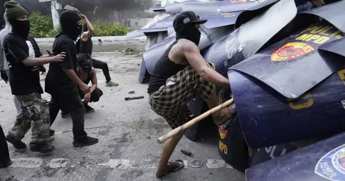 菲律賓馬尼拉反貪示威 爆警民衝突多人被捕