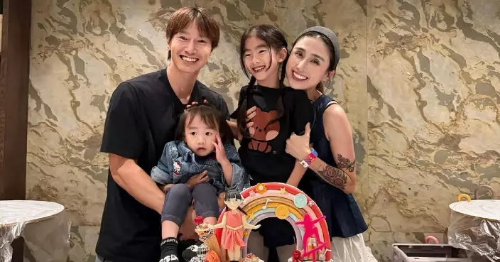陳柏宇長女Abigail七歲生日近百人齊慶祝 符曉薇呻媽媽唔易做：被放電嘅係我同阿妹