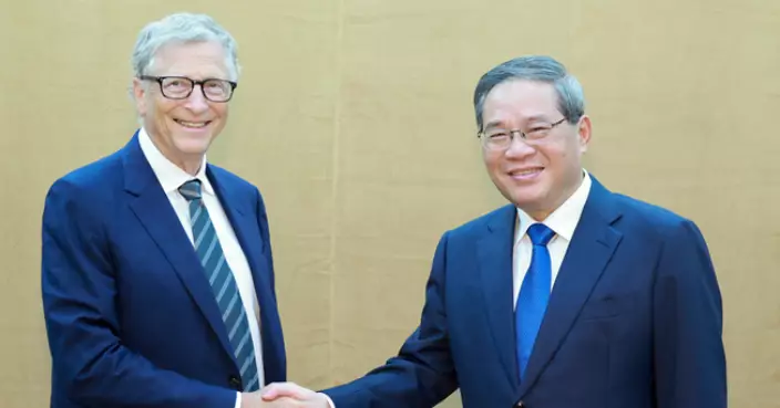 李強晤蓋茨 冀蓋茨和基金會推動中美交流合作不斷深化