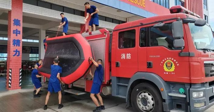 風暴樺加沙 |  中央向廣東調撥6萬件救災物資  包括帳篷折疊床等