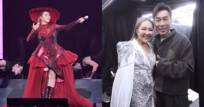 衛蘭相隔六年再於成都再開唱 許志安驚喜現身久違合唱《情人甲》