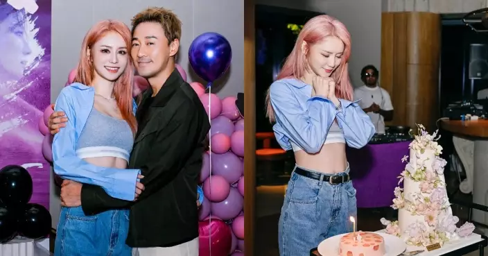 林峯為老婆花心思搞生日派對 張馨月露腰小背心晒馬甲線贈慶