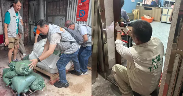 支援樺加沙過後各區善後工作 民青團隊總動員協助社區復常