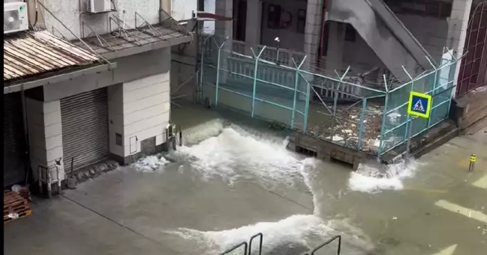 風暴樺加沙 | 澳門下午4時改掛8號風球 大部份低漥區已退水