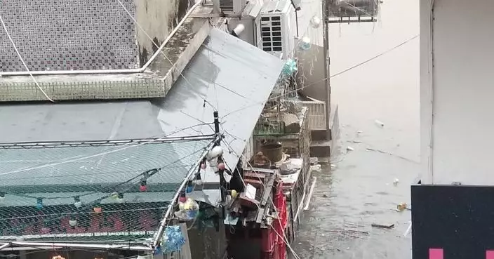 風暴樺加沙｜大澳海水水位上漲料出現水浸 鄉委會：部分居民撤離
