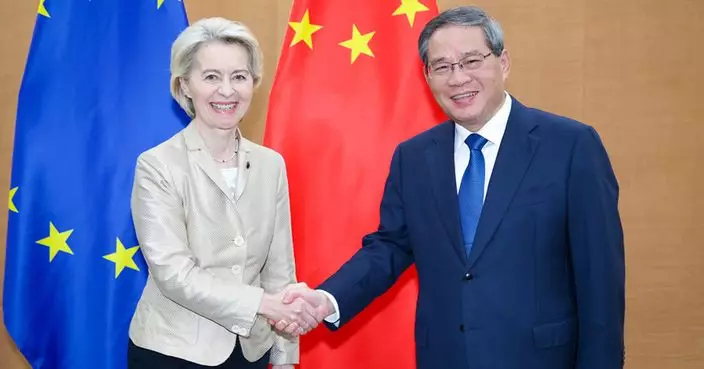 李強晤馮德萊恩 冀中歐以實際行動深化合作 做世界穩定性與確定性力量