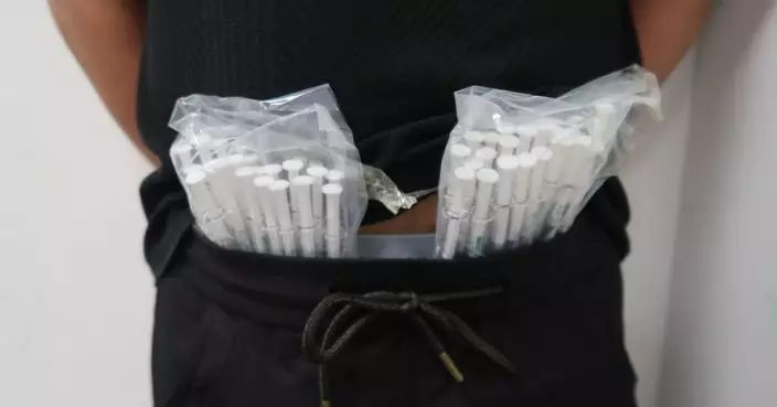 走私客腰藏藥物針劑囚兩月