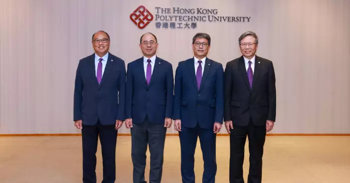 黃永德續任理大常務及學務副校長 趙汝恒獲委高級副校長