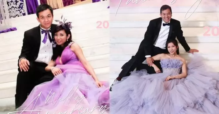 朱凱婷結婚15周年旅行因颱風延期 幸「超前部署 」影定婚紗照慶祝