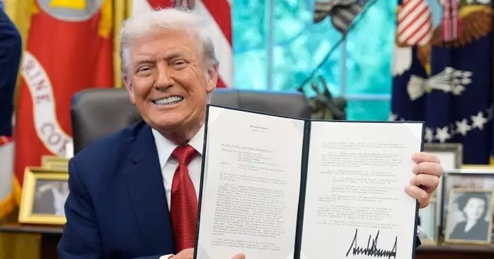 特朗普簽署行政令　批准TikTok續在美營運提案