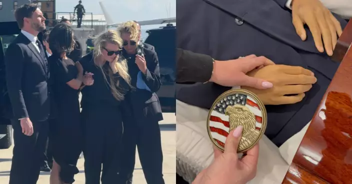 柯克遺孀：感謝急救人員竭盡全力挽救丈夫　他的聲音會長存不朽