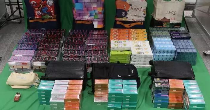 女子攜逾3萬支未完稅香煙及逾7萬件另類吸煙產品入境囚8個月