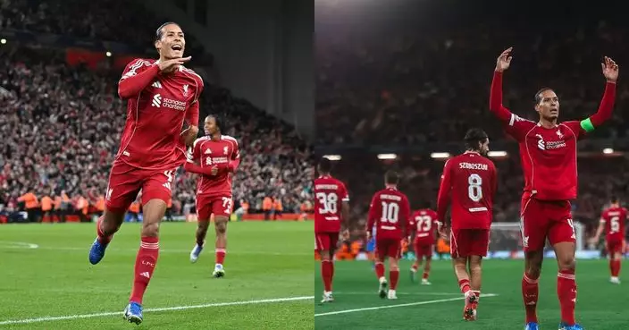 歐聯賽事　利物浦3:2馬體會　巴黎聖日耳門4:0阿特蘭大