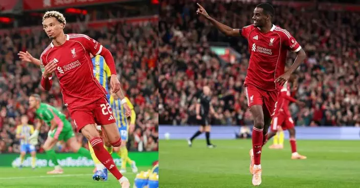 英格蘭聯賽盃　利物浦和車路士分別擊敗對手晉級